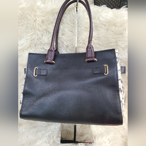 COACH Swaggers Carryall Black Exotic Bag - Picture 11 of 11